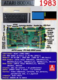 Ficha: Atari 800XL (1983)